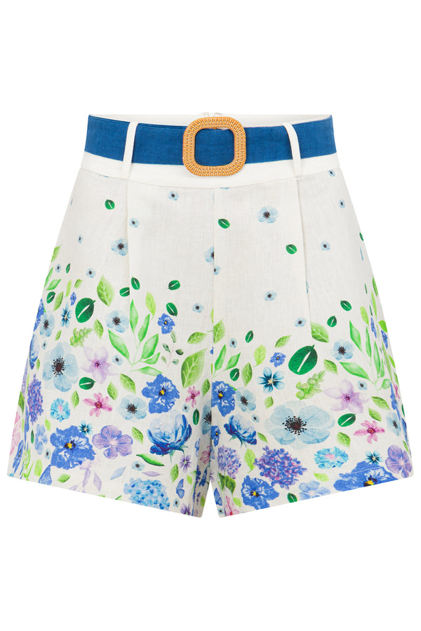 The Bud to Blossom Linen Shorts