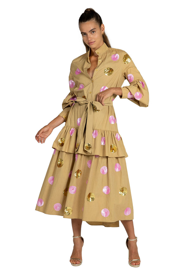 The Golden Appaloosa Frill Dress