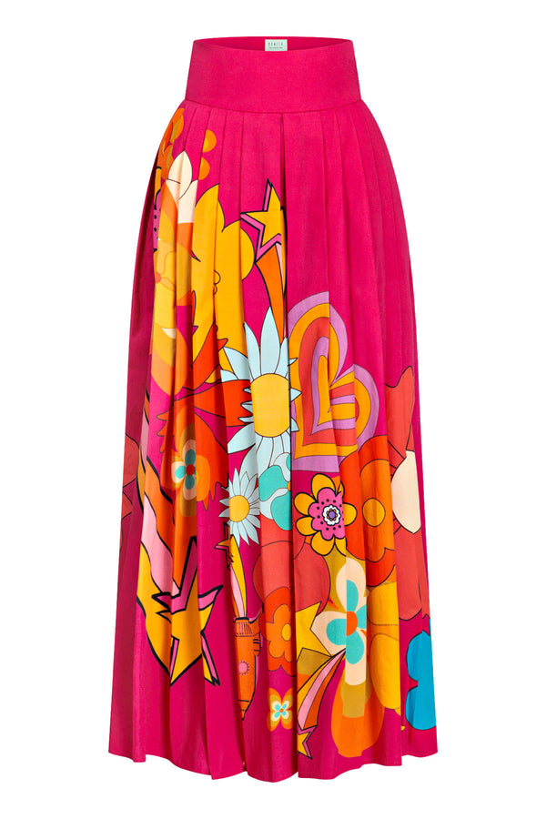 Up Here Alone Maxi Skirt